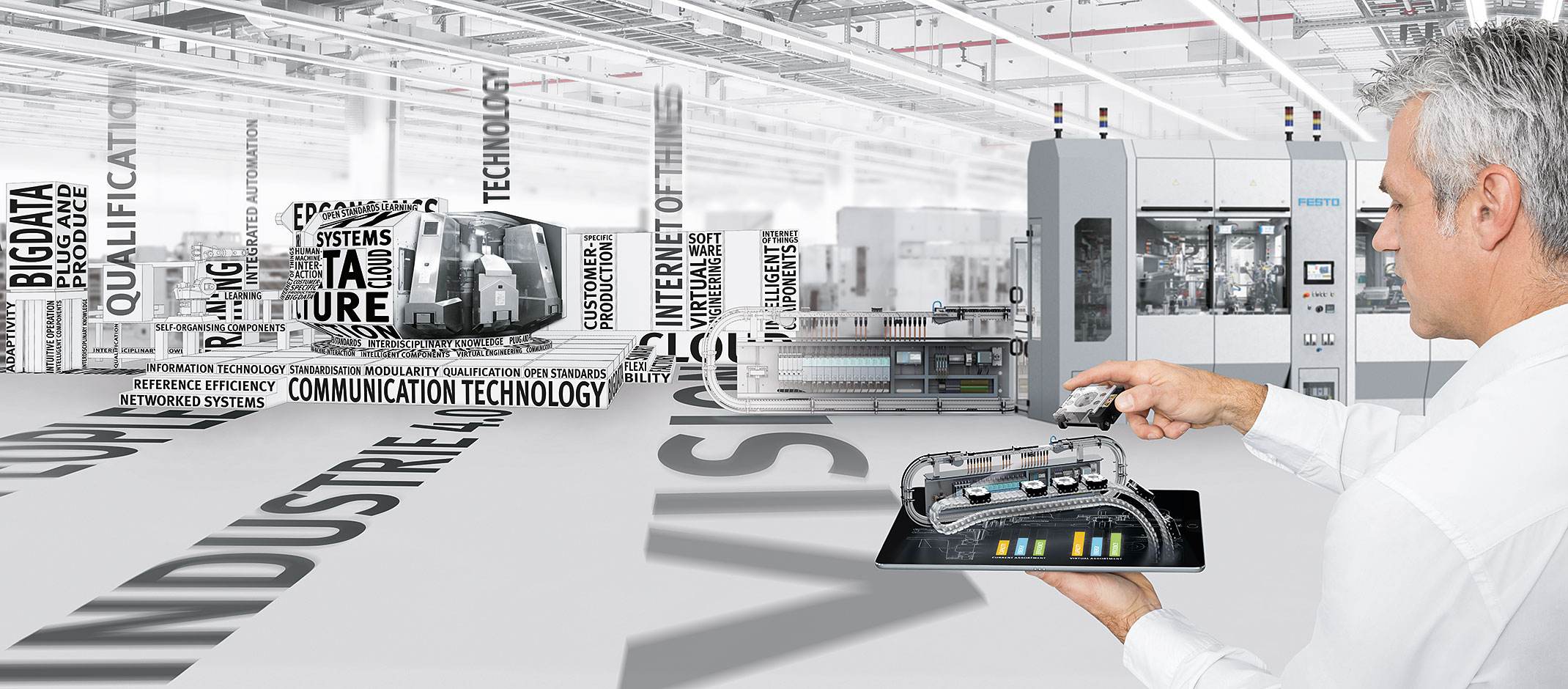 Factories to achieve the automation of the process of the ten industrial products